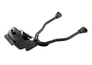 Cric bicicleta cu picior dublu, culoare neagra - Img 4
