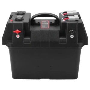 Cutie Ermetica SMART pentru baterie auto, multifunctionala cu terminale externe, voltmetru, pentru calatorii, camping, ambarcatiuni, rulote - Img 3