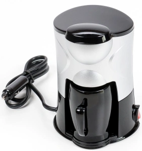 Filtru de cafea pentru autoturism, VAN, camion, alimentare 24V, 170W, 150ml - Img 3