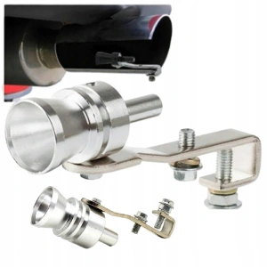 Fluier din aluminiu pentru toba marime XL, compatibil cu motoare peste 2400 cc - Img 4