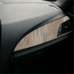 Folie Auto Colantare Trimuri, Model Lemn Rustic, 100 x 45cm - Img 1