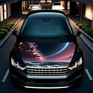 Folie Capota Auto "Hood Art" rezistenta la exterior, marime S (150 x 110cm) - Cod: AVX-CAPOTA-023S - Img 2