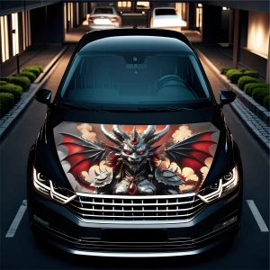 Folie Capota Auto "Hood Art" rezistenta la exterior, marime S (150 x 110cm) - Cod: AVX-CAPOTA-027S - Img 2