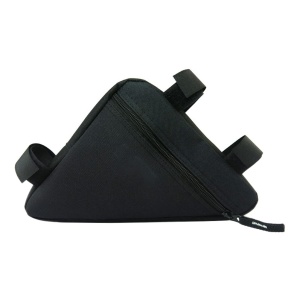 Geanta triunghiulara pentru cadru bicicleta, 25 x 19 x 18 cm, culoare neagra - Img 3