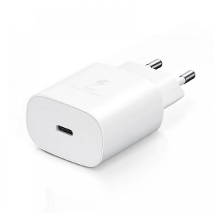 Incarcator 25W pentru Samsung TA800EWE Type C, Super Fast Charger Alb - Img 1