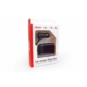 Incarcator auto fata-spate cu cablu 4xUSB - Img 2