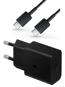 Incarcator pentru Samsung A30 A30S USB-C Fast Charger TA1510EBE-DG905BBE 15W Type-C 1M Negru - Img 3
