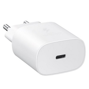 Incarcator pentru Samsung S21 S21+ S21 FE S21 Ultra 25W USB-C EP-TA800EWE Alb - Img 3