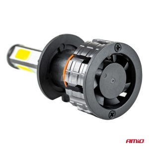 Instalatie LED COB 2Side AMiO, compatibil H7, destinat competitiilor auto sau off-road - Img 5