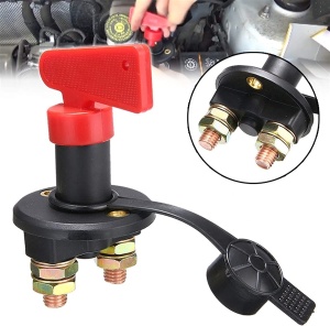 Intrerupator "Contact General" dimensiune MICA pentru Autoutilitara, 12V - 24V, cu cheie din plastic - Img 1