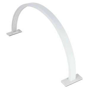 Lampa de birou pentru cosmetica sau manichiura, cu LED-uri, fara umbre, design curbat, culoare Alba, pentru saloane sau uz personal - Img 5