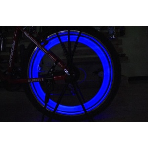 Lumina LED Ambientala pentru bicicleta - ALBASTRU - Img 4