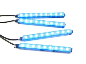 Lumini UnderCar LED - RGB pentru interior sau exterior cu Bluetooth - 12cm ZD65B - Img 4