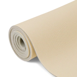 Material pentru reconditionare plafon auto, material textil cu spate buretat, culoare Bej, dimensiune 2m x 1,50m - Img 4