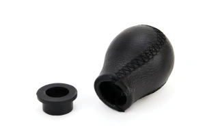 Nuca schimbator de viteza din piele, cusatura neagra - 01755 - Img 2