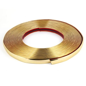 Rola Ornament autoadeziv, 20mm x 15m, culoare Crom GOLD - Img 5
