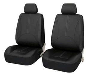 Set 11 huse scaun auto UNIVERSALE din piele ecologica NEGRU AG338E - Img 3