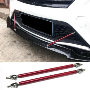 Set 2 Tije din Aluminiu reglabile pentru Consolidare Spoiler, lungime 20cm, culoare Rosu - Img 3