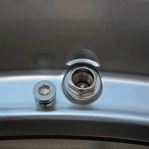 Set 4 Valve Ascunse cromate, cu dispozitiv de umflare - Img 3