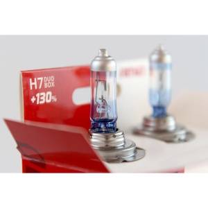 Set becuri cu halogen H7 12V 55W LumiTec LIMITED + 130% DUO BOX - Img 2