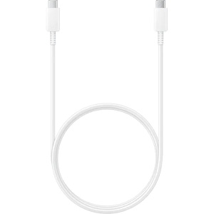 Cablu de date Samsung EP-DW767JWE USB-C la USB-C 3A 1,8m Alb - Img 2