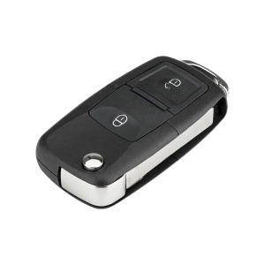  Carcasa Telecomanda Auto cu 2 butoane si lamela inclusa, compatibila Volkswagen, Skoda, Seat - Img 3