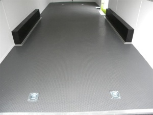 Covor Antiderapant din Cauciuc, Linoleum din Cauciuc pentru Protectie Podea Auto - model CIRCLE - Img 3