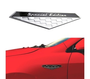 Emblema auto SPECIAL EDITION (reliefata 3D) - cu banda adeziva - Img 2