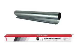 Folie tip oglinda pentru geamuri Silver 0.75x3m(15%) - Img 3