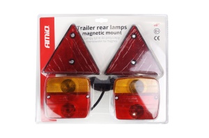 Lampi spate cu magnet pentru remorca 02095 - Img 2
