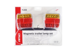 Lampi spate cu magnet pentru remorca 02141 - Img 3