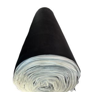 Material pentru reconditionare plafon auto, material textil cu spate buretat, culoare Neagra, dimensiune 2m x 1,50m - Img 4