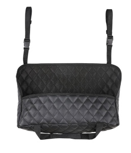 Organizator scaun auto de tip sacosa, 27 x 39cm, culoare neagra - Img 3