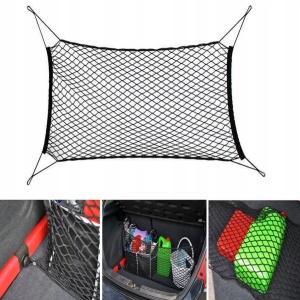 Plasa de bagaje elastica cu suporti de montaj, dimensiune 100 x 40 cm - Img 1