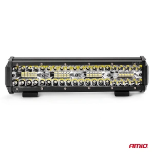 Proiector LED pentru Off-Road, ATV, SSV, culoare 6500K, 6400 lm, tensiune 9 - 36V, dimensiuni 300 x 74 mm - Img 4