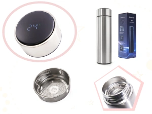 Recipient Termos SMART CUP LED, 500ml, cu afisaj temperatura - Img 4