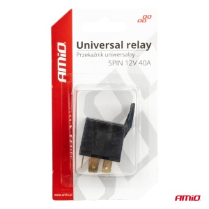 Releu auto universal cu 5 pini, tensiune 12V, 40A - Img 5