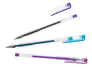 Set 50 piese, Pixuri cu gel multicolor cu sclipici (glitter) - Img 6