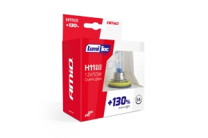 Set becuri cu halogen H11 12V 55W LumiTec LIMITED + 130% DUO BOX - Img 2