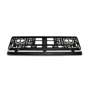 Suport numar inmatriculare negru 52.3 x 11cm - Img 2