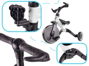 Tricicleta TRIKE FIX MINI, 3in1 adaptabila, culoare Alba - Img 2
