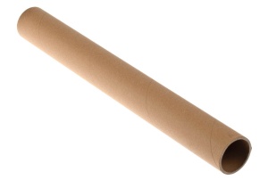 Tub din carton fara capace pentru protectie la transport folii si printuri, lungime 130 cm, diametru Ø76mm, grosime perete 4mm - Img 2