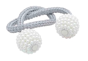 Bratara magnetica de prindere perdele/draperii, model PEARLS - Img 3