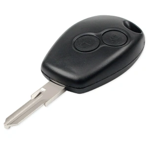 Carcasa Telecomanda Auto cu 2 butoane si lamela inclusa, compatibila Renault Trafic, Clio, Modus, Master, Vivaro, Movano, Twingo