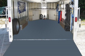 Covor Antiderapant din Cauciuc, Linoleum din Cauciuc pentru Protectie Podea Auto - model STRIURI FINE - Img 3