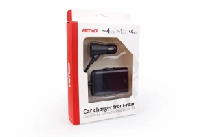Incarcator auto fata-spate cu cablu 4xUSB - Img 2