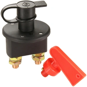 Intrerupator "Contact General" dimensiune MICA pentru Autoutilitara, 12V - 24V, cu cheie din plastic - Img 4