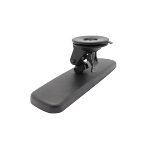 Oglinda retrovizoare fixare cu ventuza, culoare neagra, dimensiuni 24,5 x 6,5 cm - Img 5