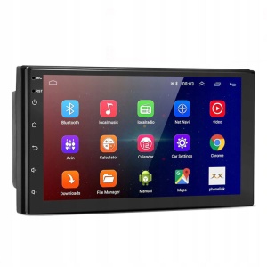 Player Video Auto cu ANDROID si GPS + Camera Marsarier INCLUSA, dimensiune 2DIN, TouchScreen de 7 inch, 4 x 45W, model WDS-40 cu Bluetooth, Handsfree, Radio, MP3, WMA, MP4, Telecomanda - Img 3