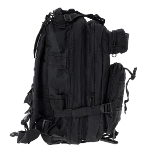 Rucsac Tactic Militar, culoare NEGRU, capacitate 25l - Img 6